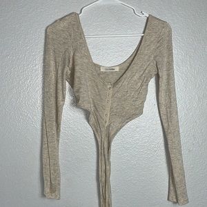 Long sleeve Crop top